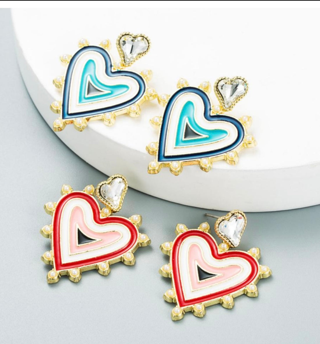 “Healing Heart Earrings