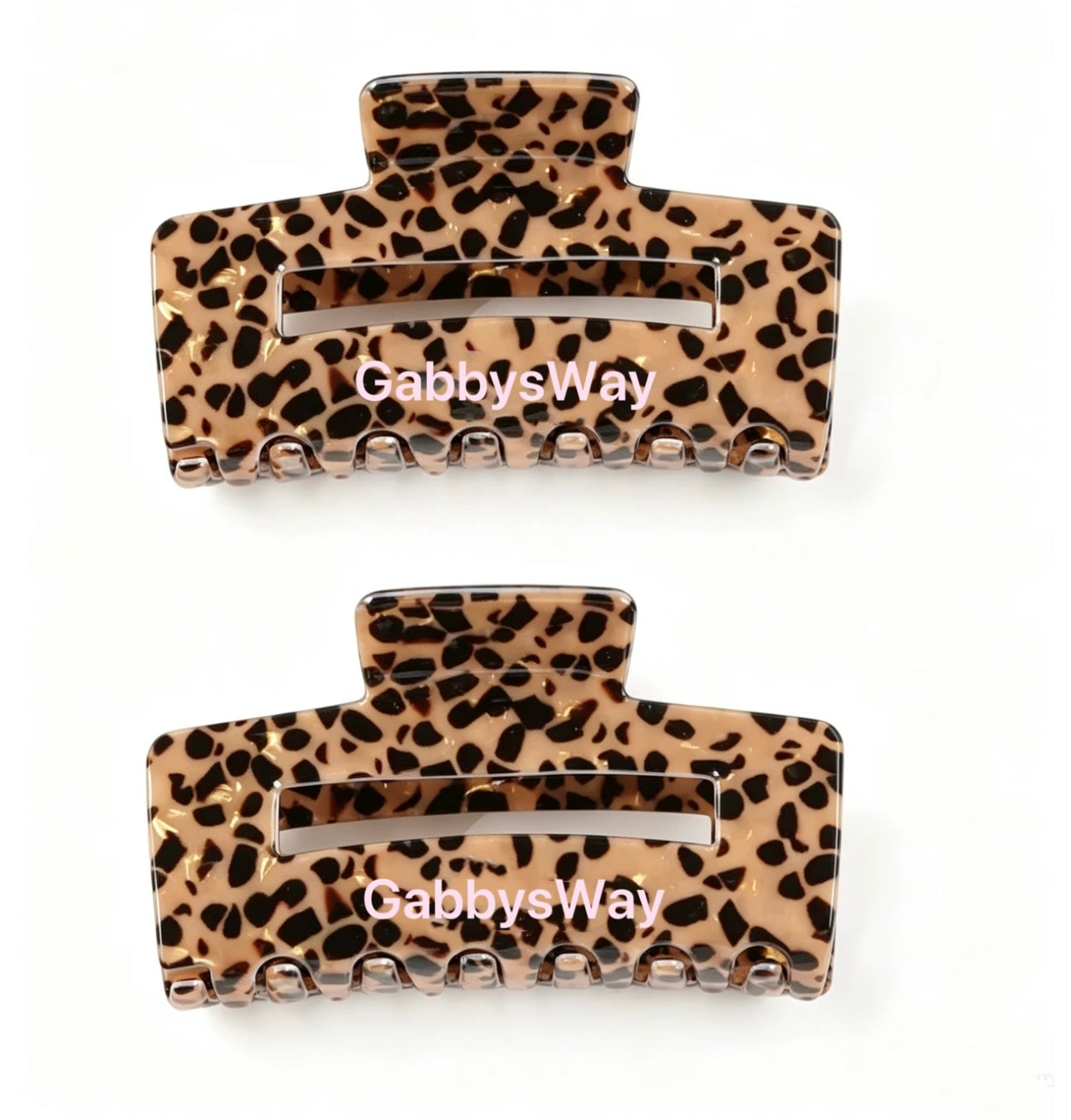 Cheetah Girl Claw Clip